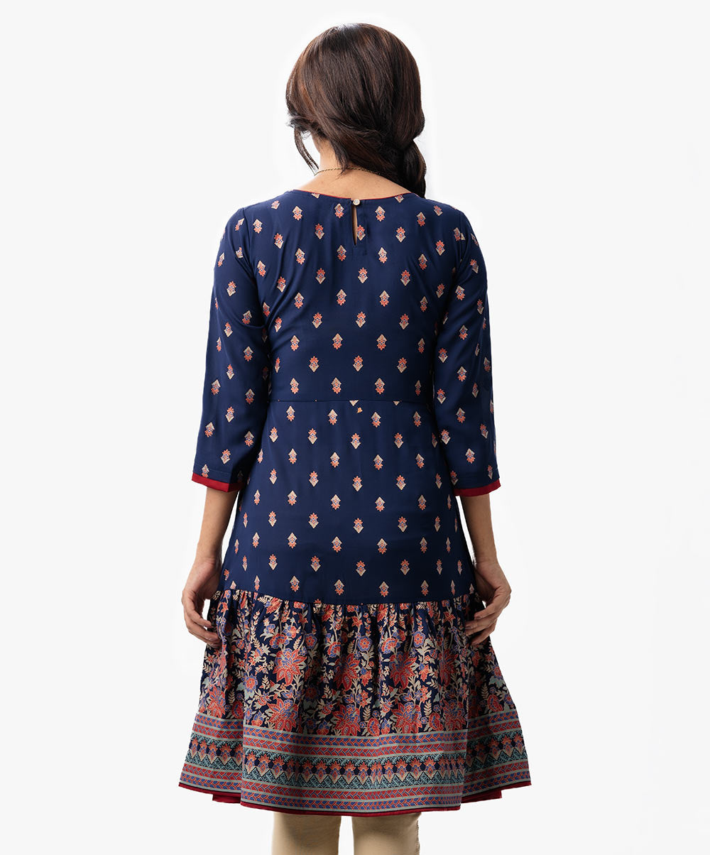 Women's Ethnic Flora Printed Tunic image 3