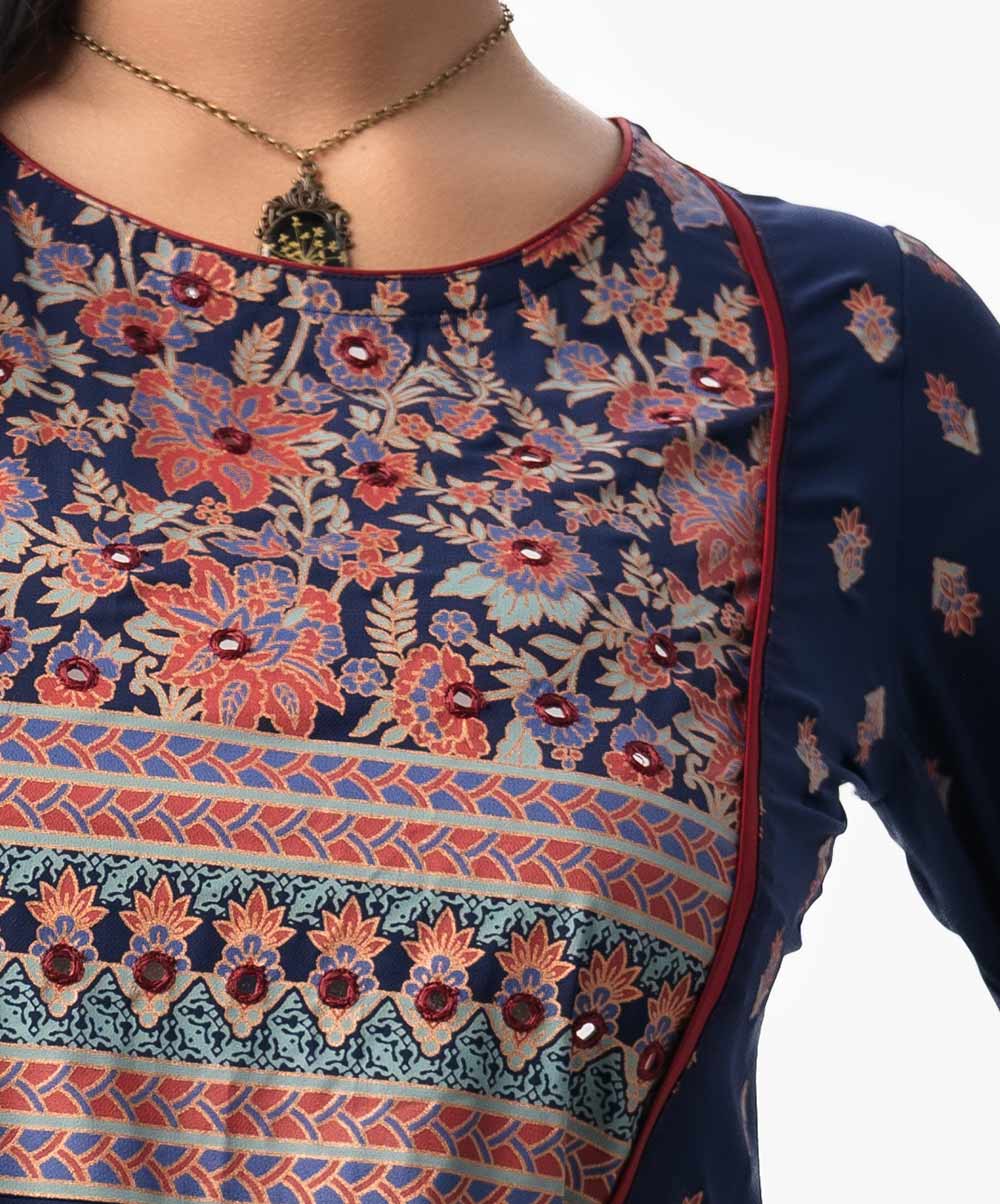 Women's Ethnic Flora Printed Tunic image 2