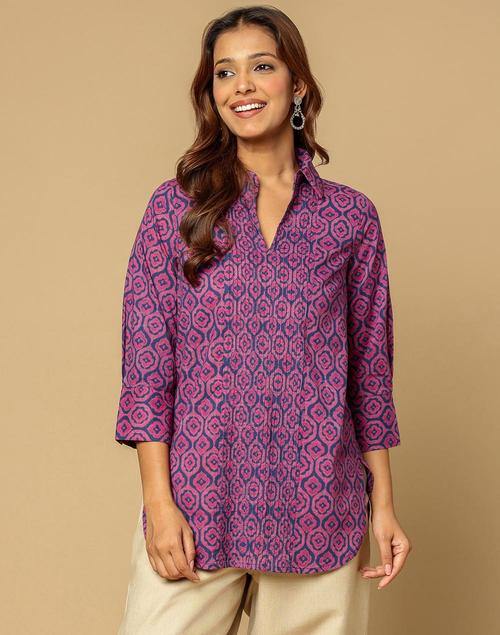 Blue Cotton Tunic
