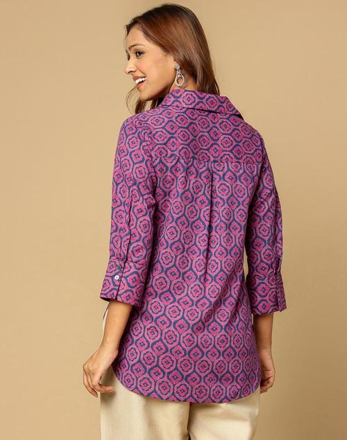 Blue Cotton Tunic