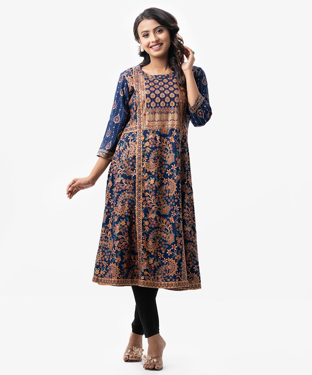 Women's Printed A-line Tunic image 0