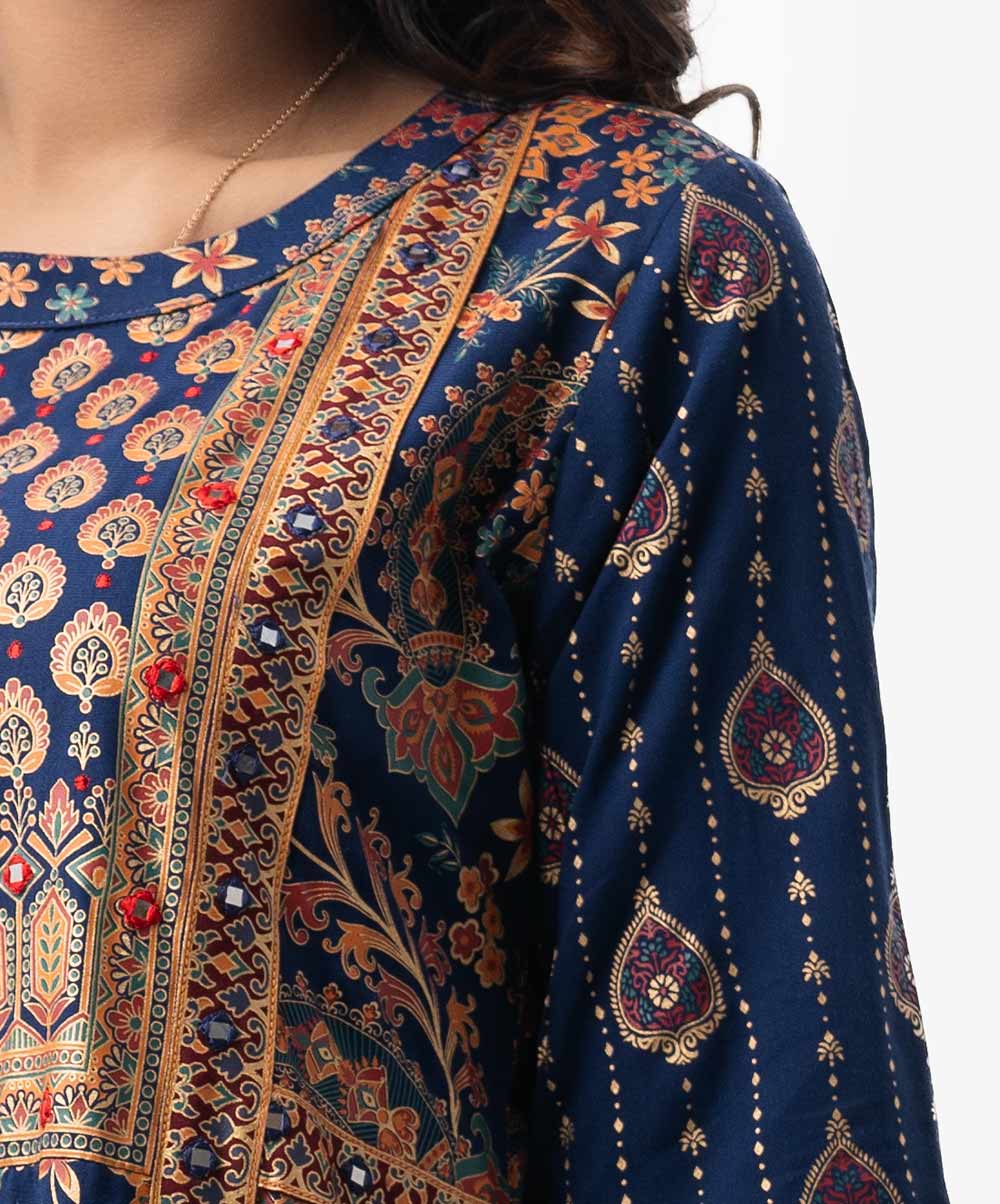 Women's Printed A-line Tunic image 2