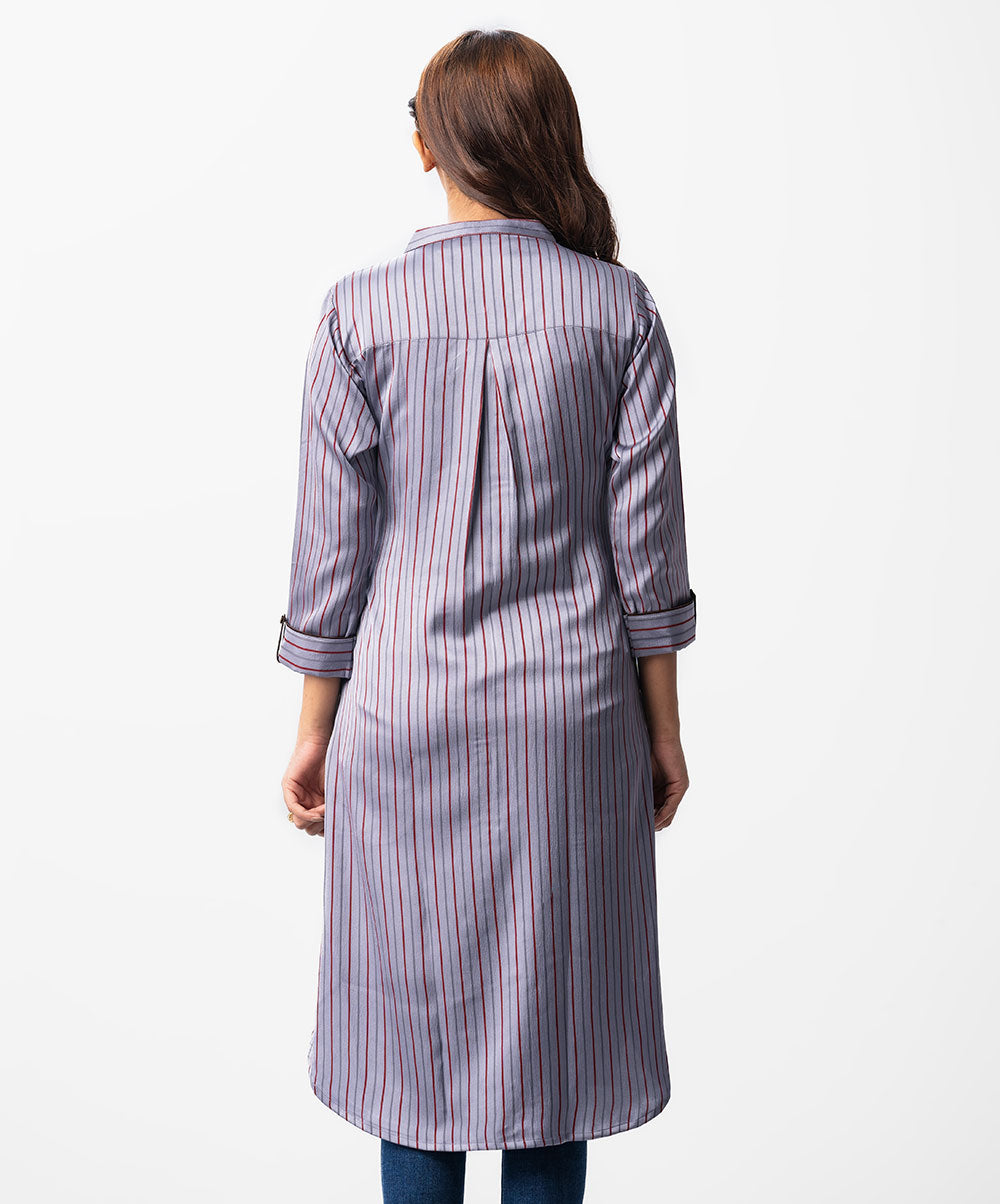 Women's Shirt Style Tunic image 4