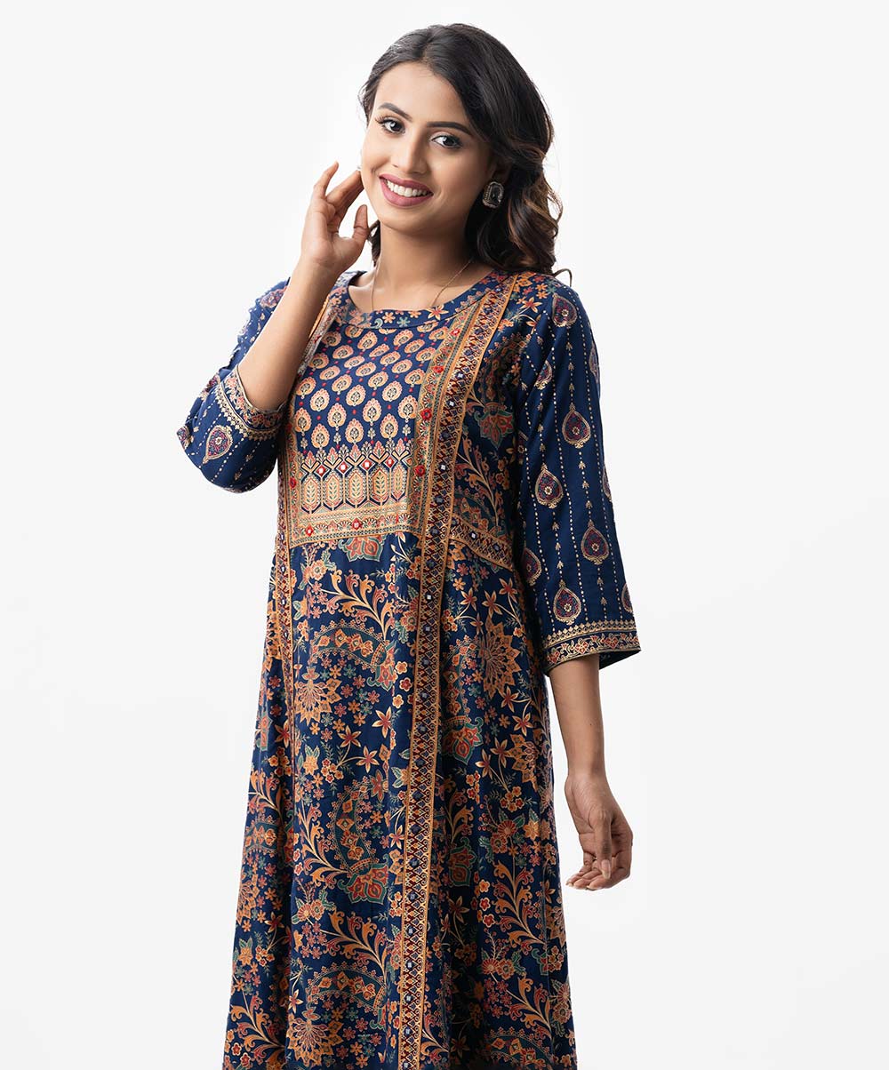 Women's Printed A-line Tunic image 1