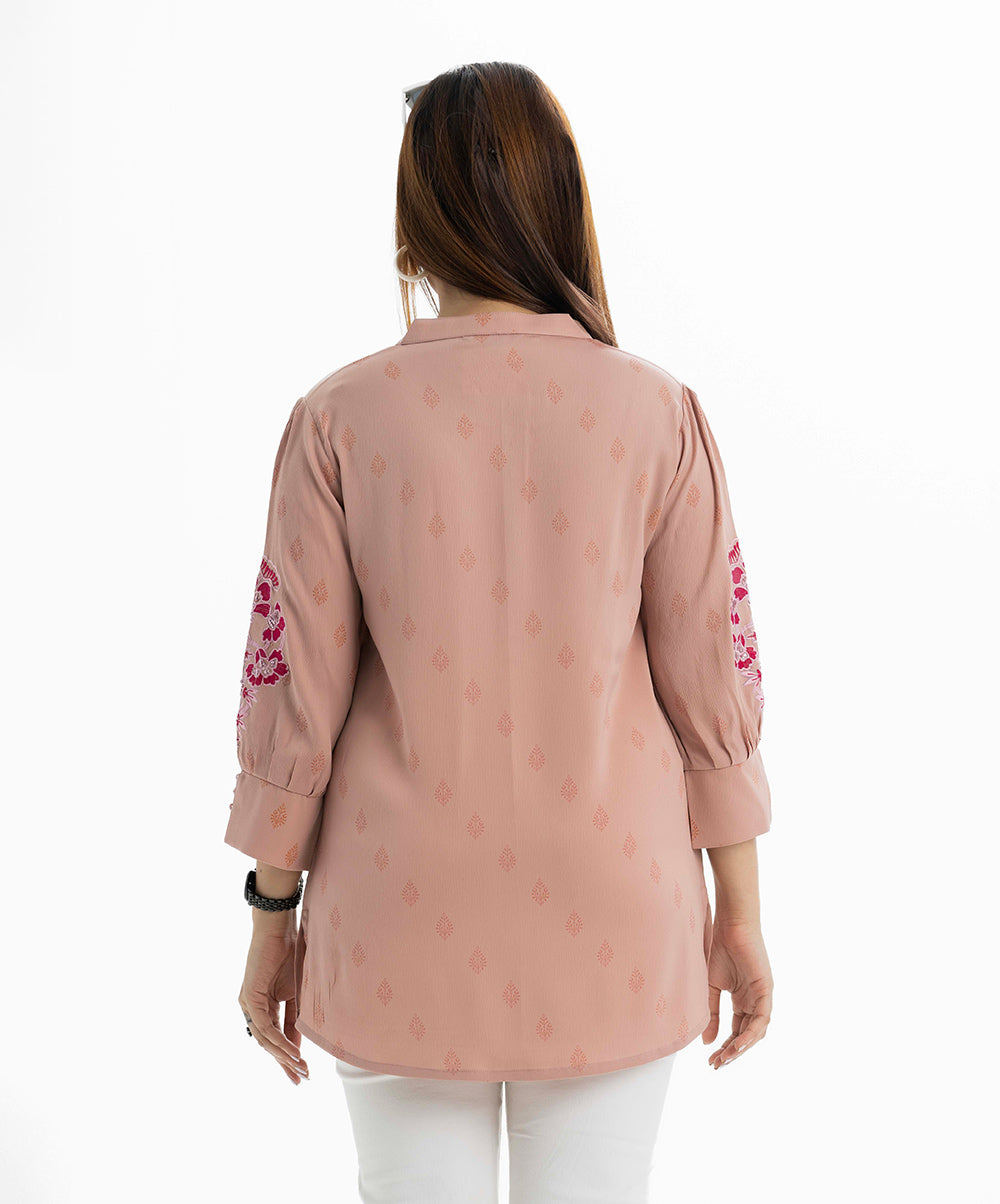 Woman's Short Dusty Pink Tunic image 3