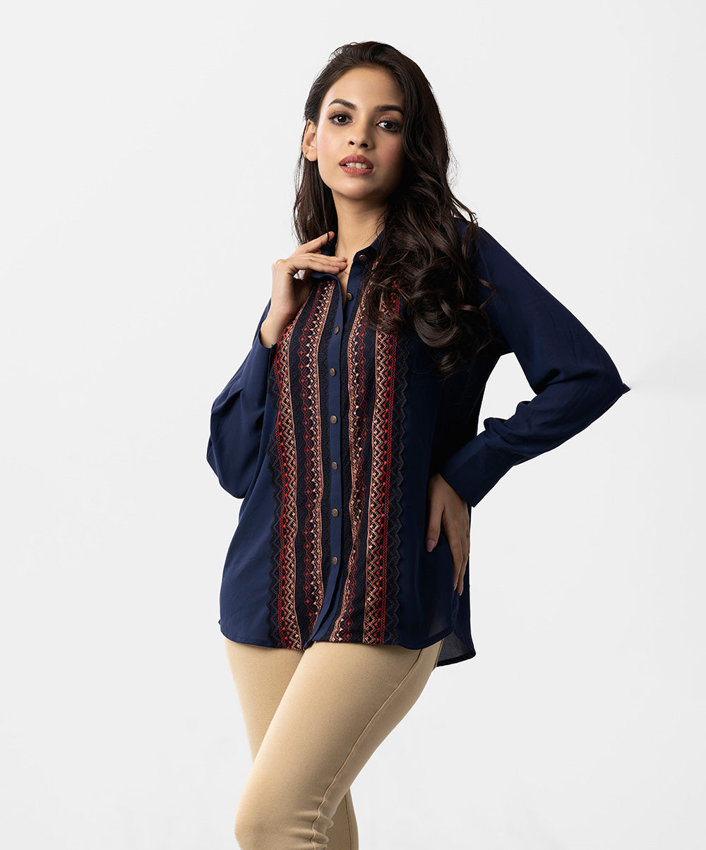 Women’s Blue Shirt image 1