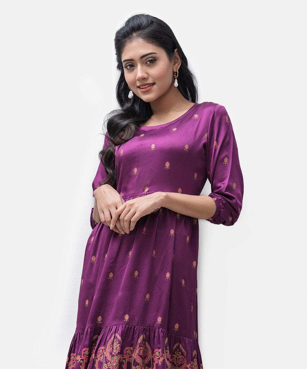 Frock Style Tired Long Tunic image 2